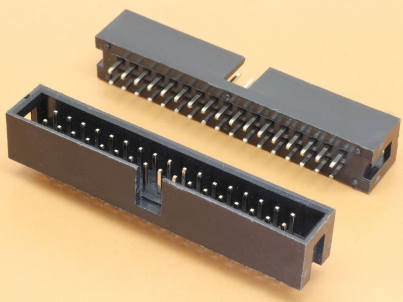 34 pin Box Header, Straight