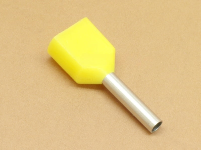 Dual Wire 2x0.5 sq. mm Wire Ferrule