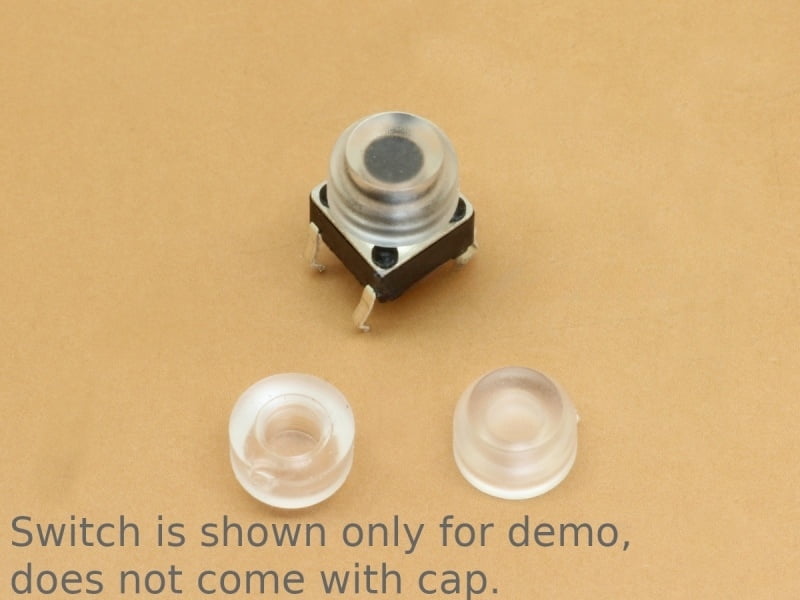 Transparent Soft Silicone Switch Cap