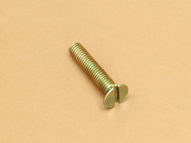 M3 x 15mm Counter Sunk CSK MS Slotted Minus Screw