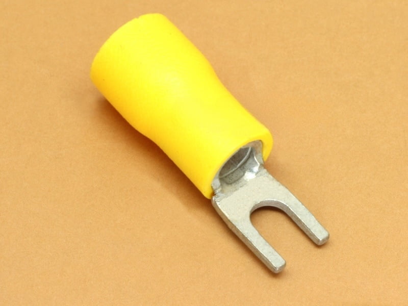 Fork Insulated Terminal for wire size 4 to 6 sq.mm