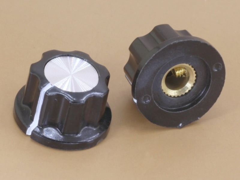 19mm Bakelite Knob for for 6MM Shaft Encoders & Pots