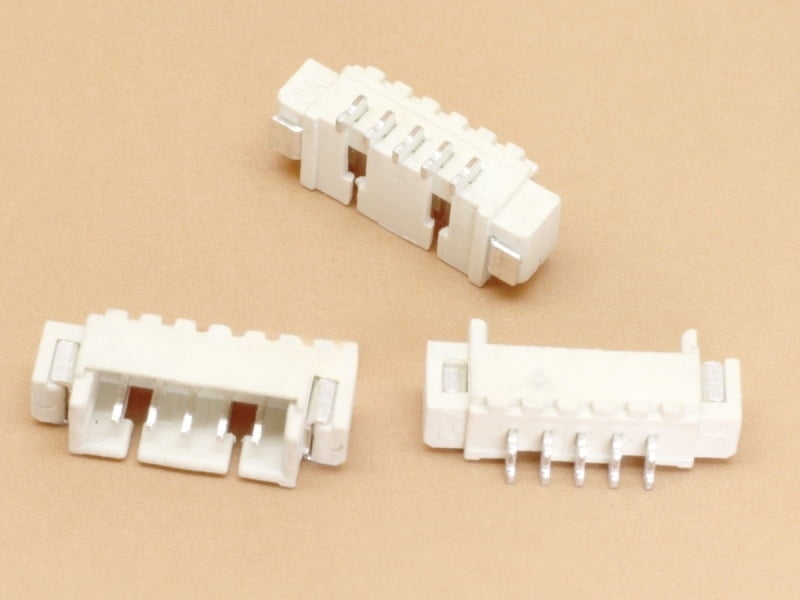 5 pin SMD JST 1.25mm Side Entry Header
