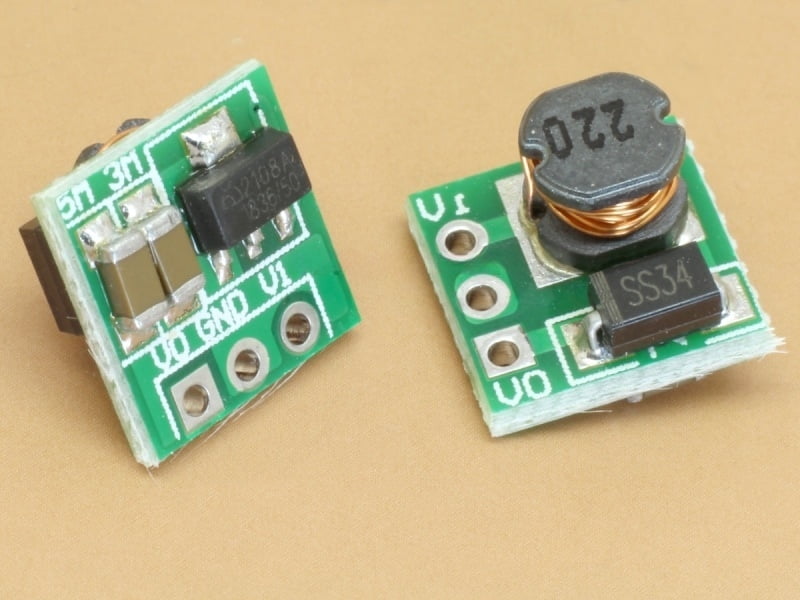 3.3V Stable Output DC-DC Boost from Input 0.8V-3V Battery