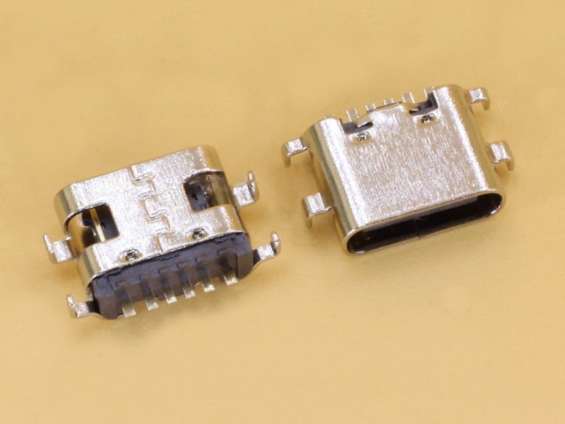USB Type-C 6P for PCB Size 1.6mm