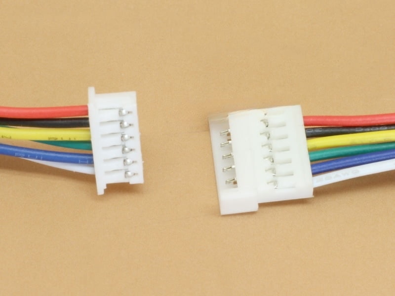 6P 1.25mm Male+Female 30cm