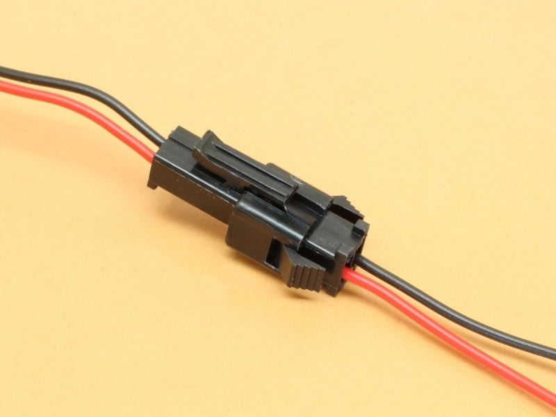 2 Pin JST SM Set of Male 15cm + Female 15cm Wires to Wires Connector