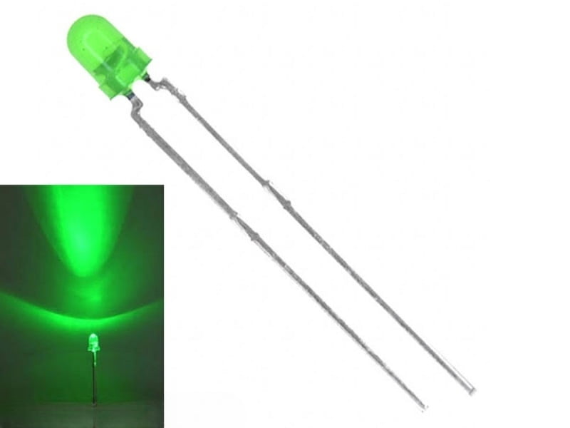Green LED 3mm