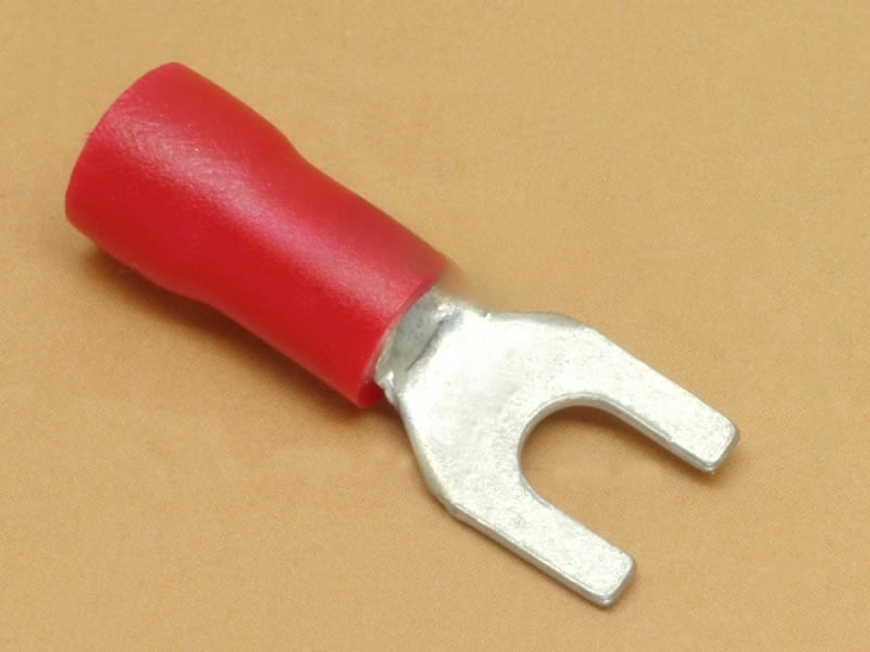 Fork Insulated Terminal for wire size 0.5 to 1.5 sq.mm