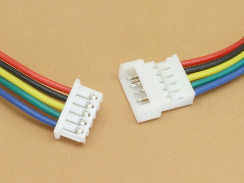 5P 1.25mm Male+Female 30cm