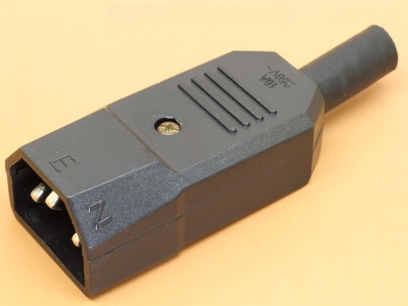 AC Power Male Plug IEC C14