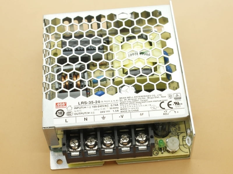 24V-1.5A 35W SMPS Mean Well LRS-35-24