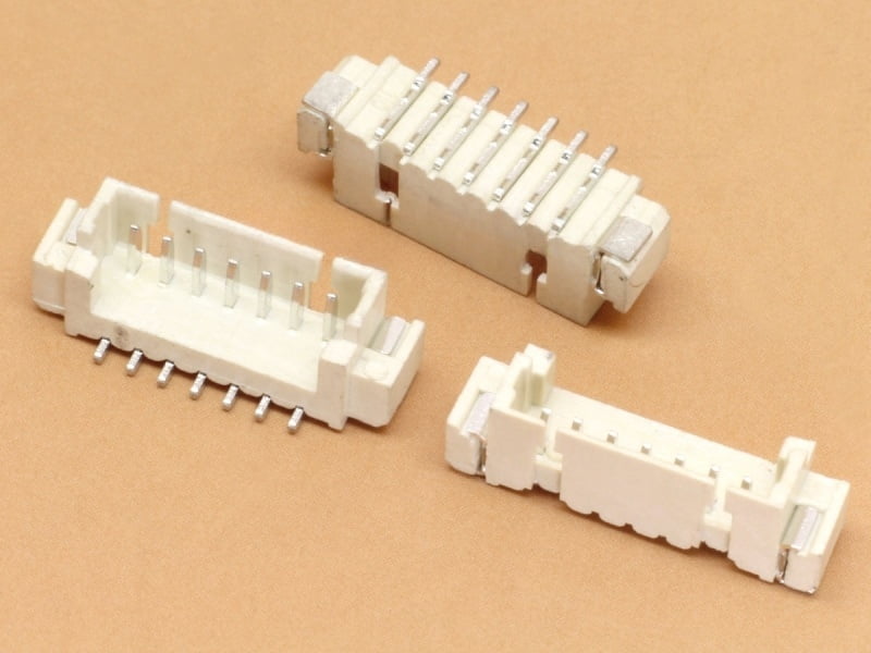 7 pin SMD JST 1.25mm Top Entry Header