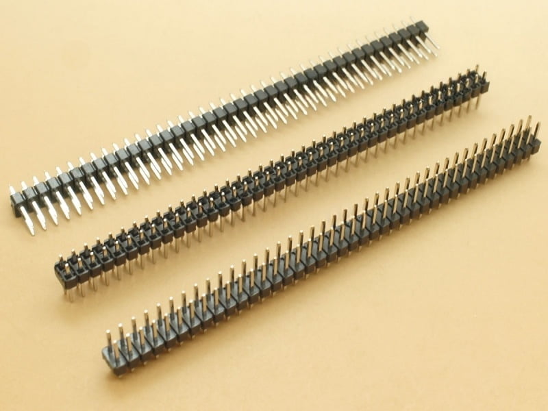 2mm 40x2 Male Straight Header Strip