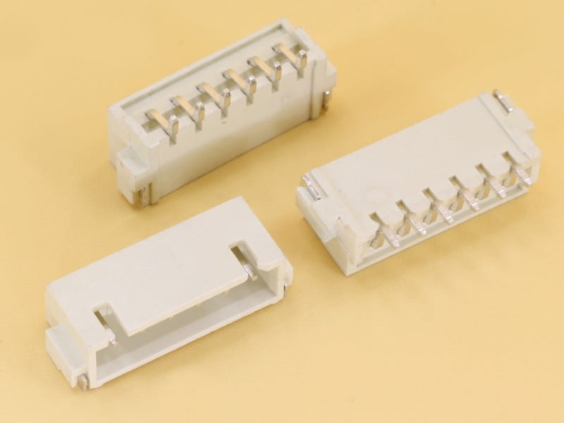 6 pin SMD JST XH 2.5mm Side Entry Header