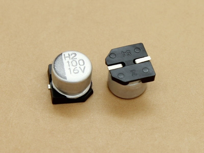 100uF 16V 6.3x5.4mm SMD Electrolytic Capacitor
