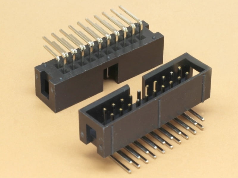 20 pin Box Header, Right Angle