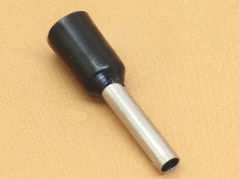 Black 1.0 sq. mm Wire Ferrule