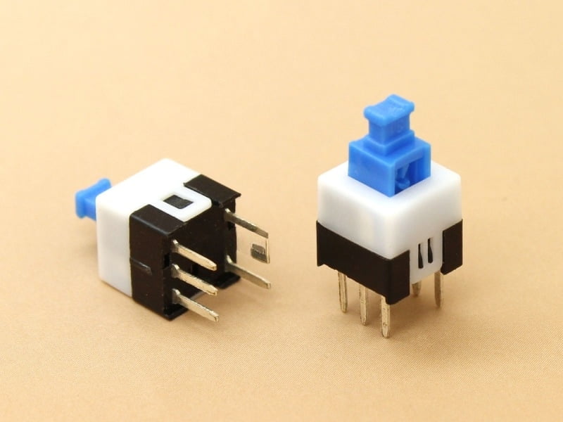 Push ON/OFF Switch 7mm Toggle Type