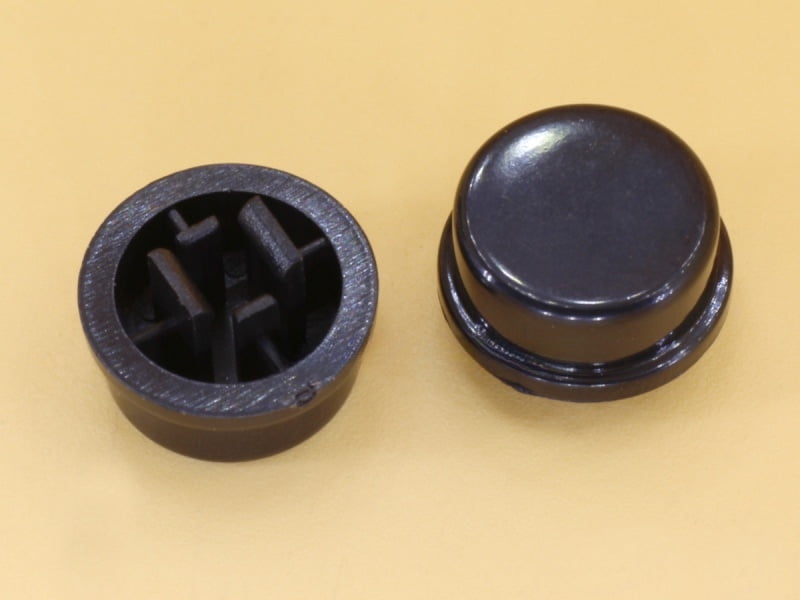 Black Round Cap R11.5 for 3.8 Square Head