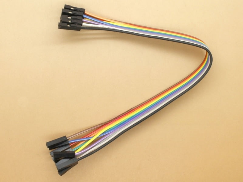 Jumper Wires - Female/Female - 10 way - 20cm (8 In)