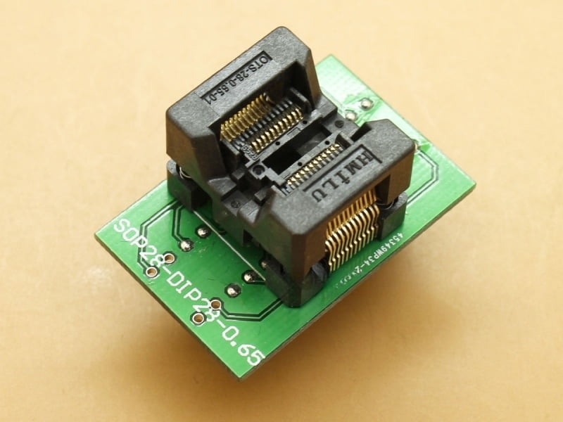 TSSOP24 SSOP24 - 0.65mm - Body 4.4mm - ZIF Socket