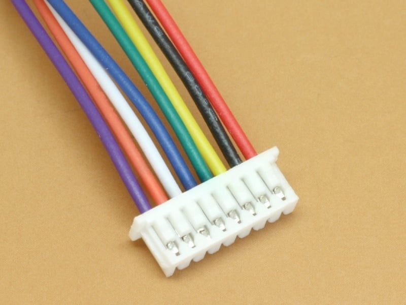 8 pin JST 1.25mm, Both side Female 30cm