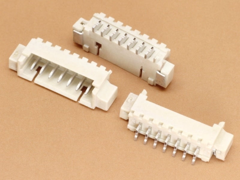 7 pin SMD JST 1.25mm Side Entry Header