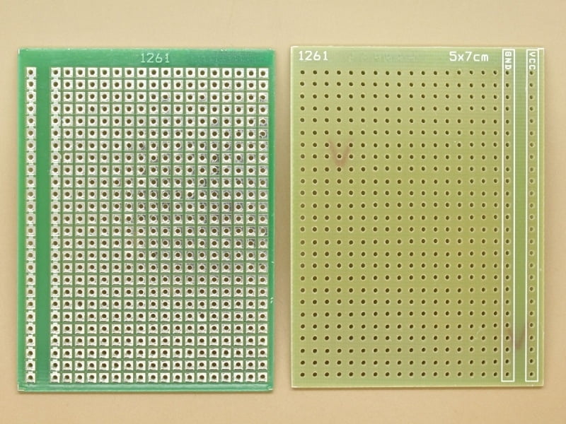 Prototyping PCB - 5x7cm SS FR4