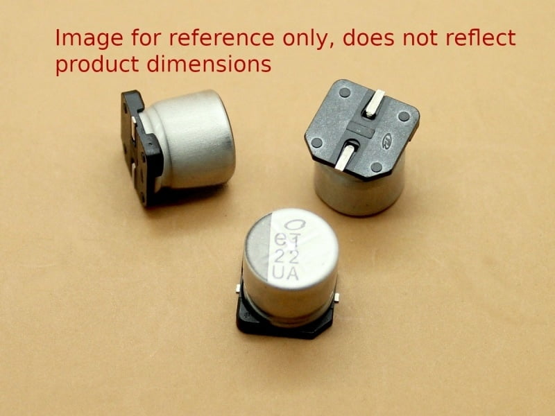 100uF 25V 6.3x7.7mm SMD Electrolytic