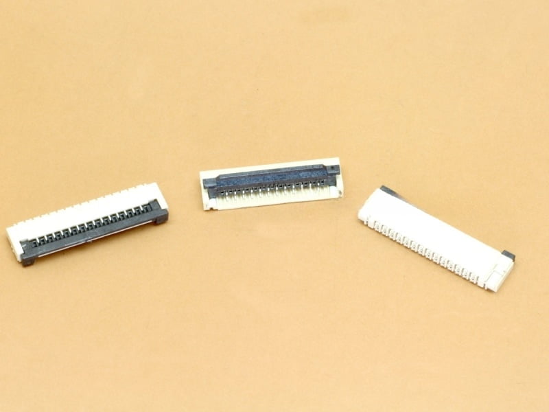 14 Pin 1mm Flip Lock FFC/FPC Bottom Contact Connector