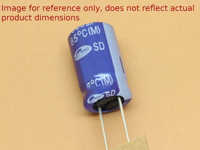 2200uF 25V 12.5mm Samwha