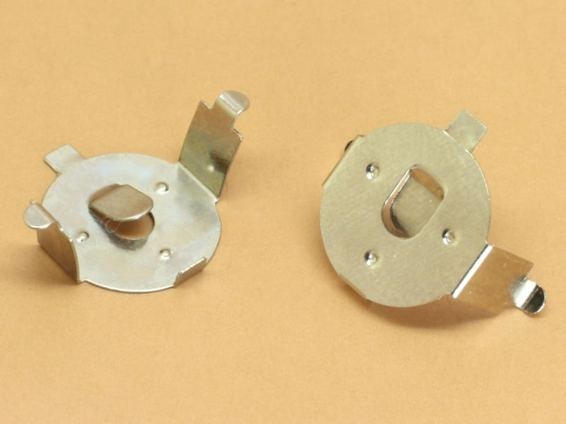 Battery Holder for AG13 LR44 - Metal PCB Mount
