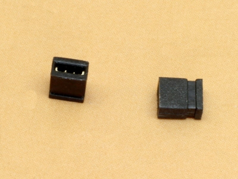 2.54mm Black 2 pin Shorting Jumper Shunt