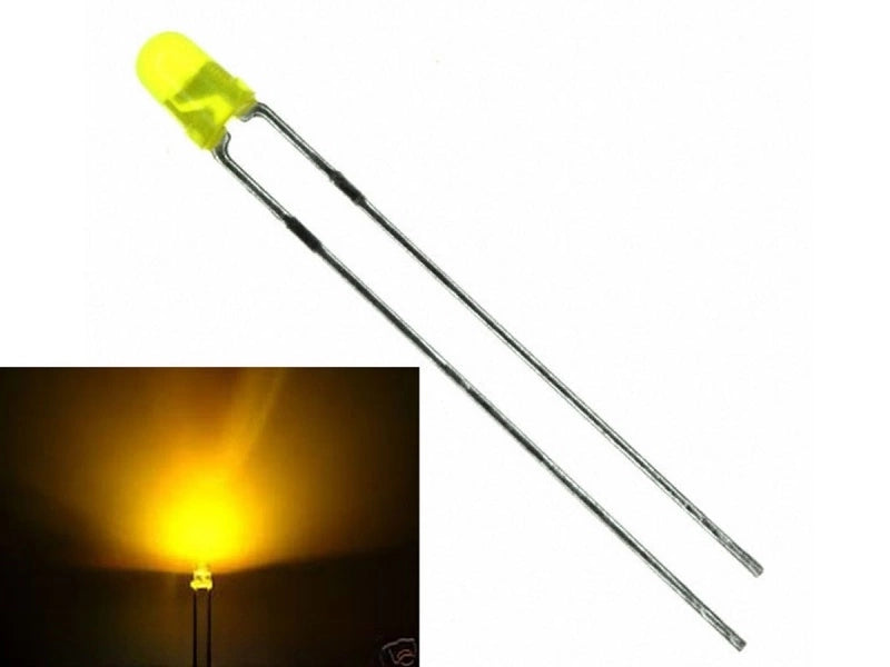 Yellow LED 3mm