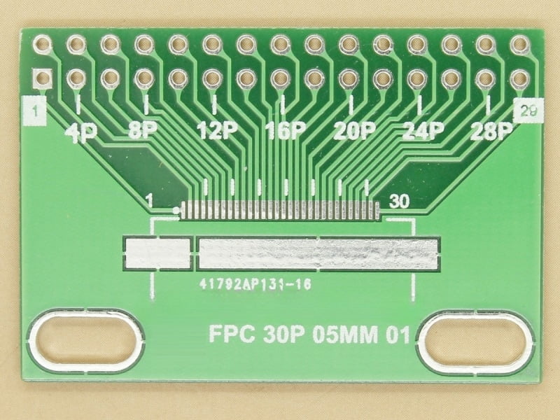 FPC FFC 30p 28p 26p 24p 22p 0.5mm SMD Adapter PCB