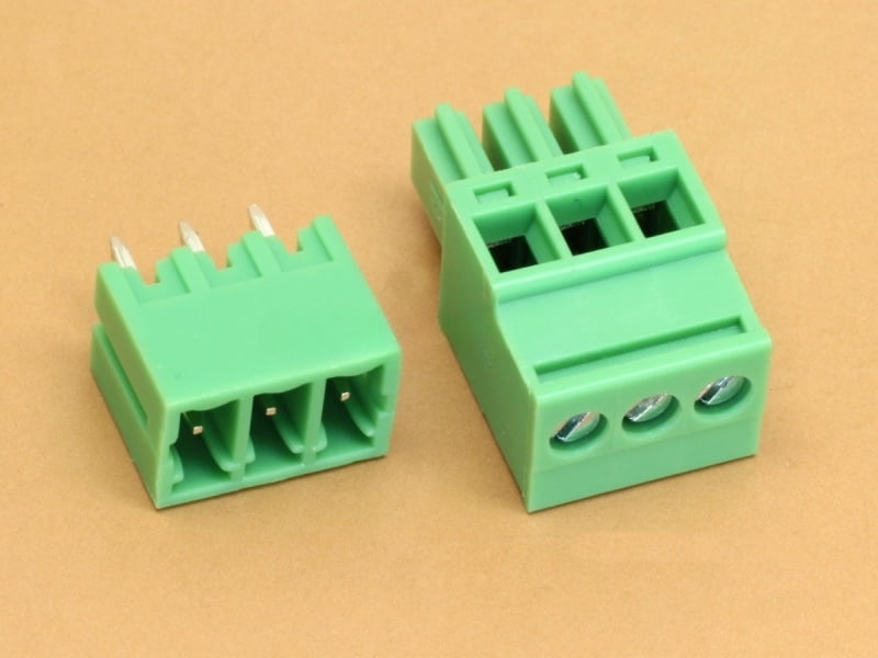 Terminal 3 Pin 3.5mm Pluggable Straight
