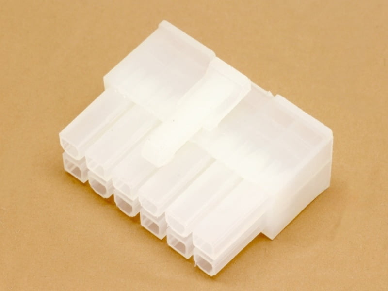 12P 2x6 Minifit 4.2mm Male Housing