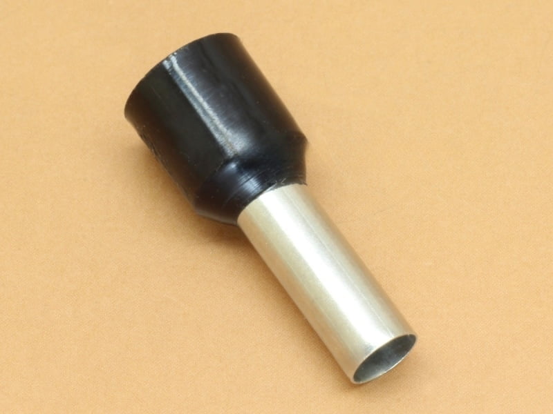 Black 6.0 sq. mm Wire Ferrule