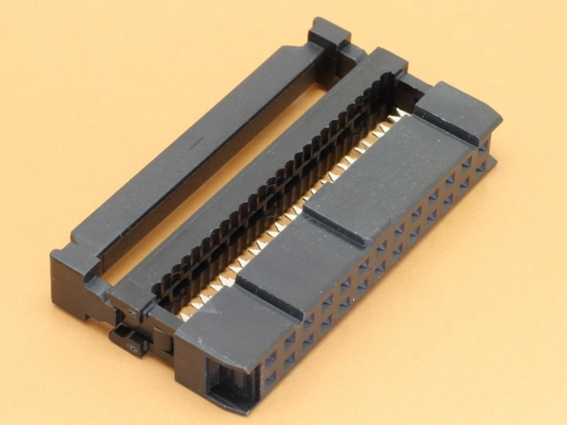 26 pin IDC Female Connector with Strain Relief