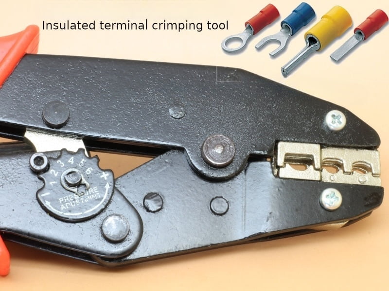 Crimping tool for Insulated Terminals