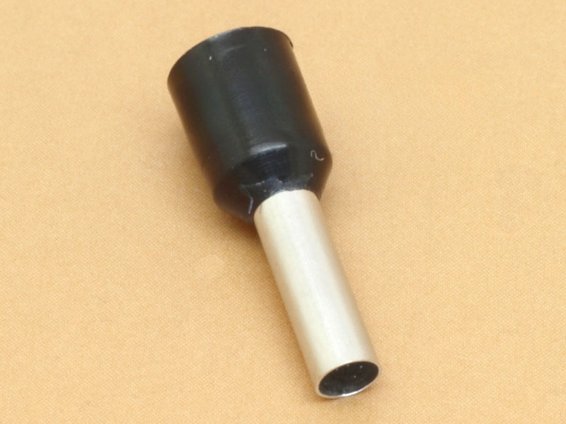 Black 2.5 sq. mm Wire Ferrule