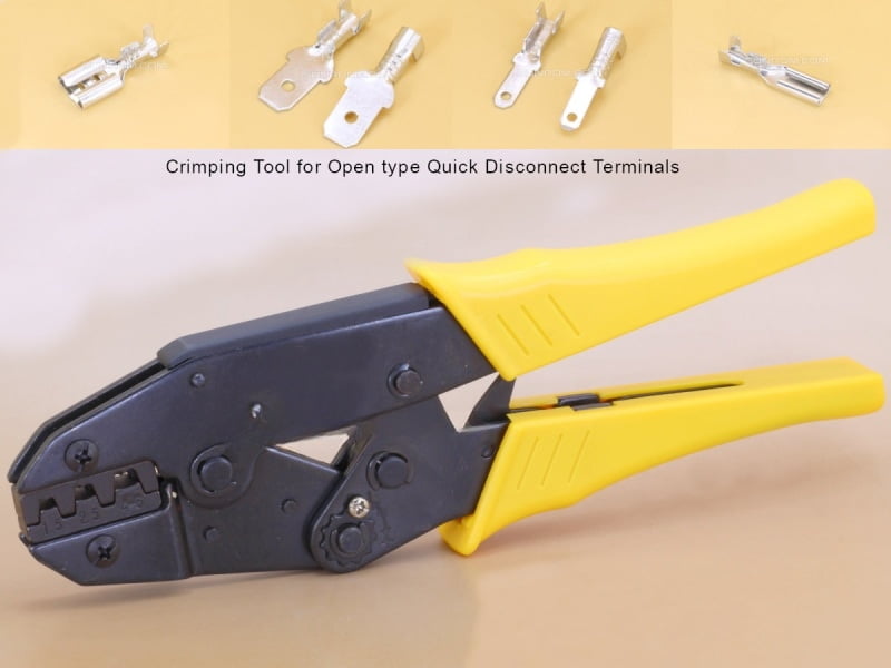 Crimping Tool for Open type Quick Disconnect Terminals