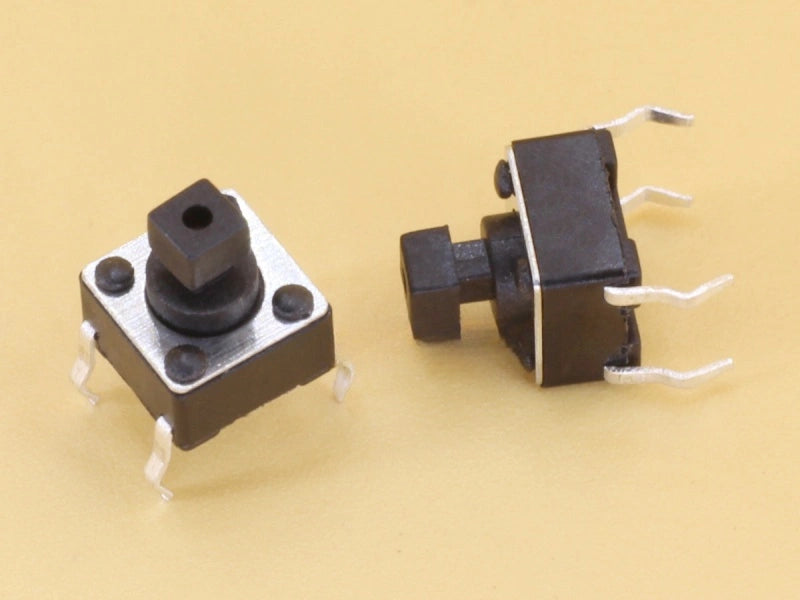 Tactile Switch 6x6x7.3mm Square Head 2.4x2.4mm