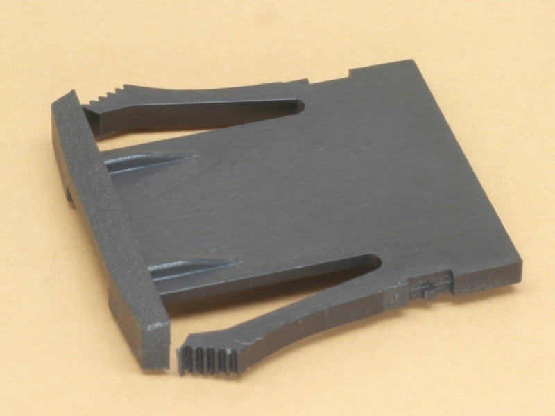 End Cap - Left - Black for Thumbwheel Switch
