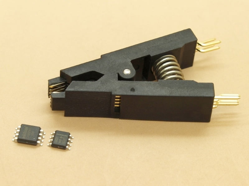 Universal Test Clip for SOIC8 1.27mm both Narrow & Wide Body