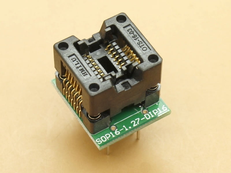 SOIC14 - 1.27mm - Body 3.9mm (150mil) - ZIF Socket