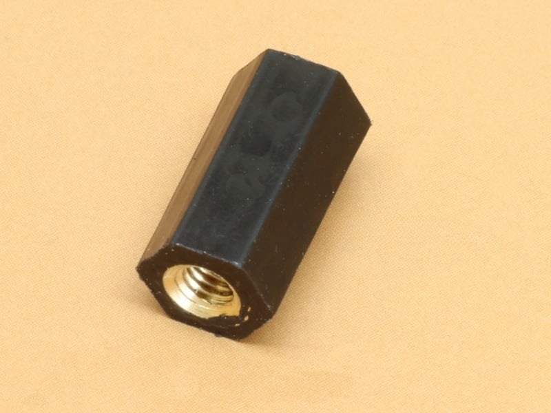 12mm Hex Spacer both M3 inside thread Brass Insert