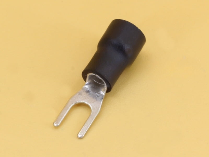 Fork Insulated Terminal - Wire 1.5-2.5 sq.mm - Bolt M3 - Width 5.2mm - 20A