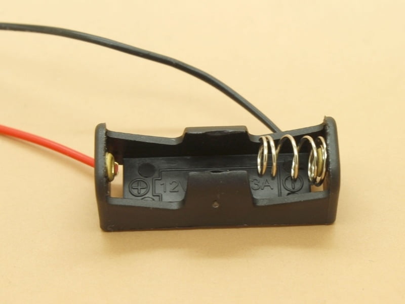 Battery Holder for 12V 23A - Wire